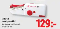 Lidl Singer handssymaskin erbjuda
