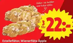 ICA Nära Estelleflätor, Wienerfläta Äpple erbjuda