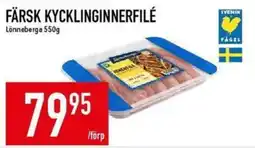 Matdax Lönneberga kycklinginnerfilé erbjuda