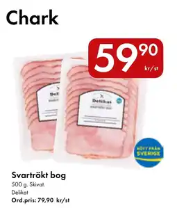 Snabbgross Chark Svartrökt bog erbjuda