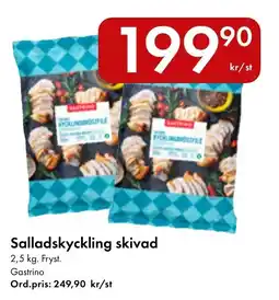 Snabbgross Gastrino salladskyckling skivad erbjuda