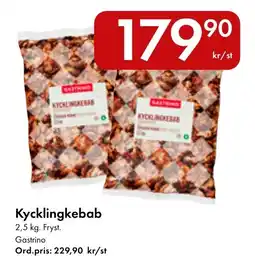 Snabbgross Gastrino kycklingkebab erbjuda