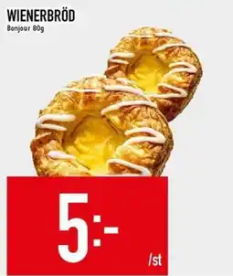 Matdax Wienerbrød bonjour erbjuda