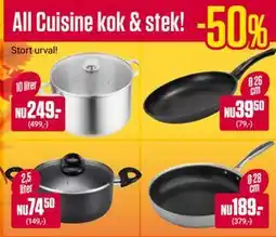 ÖoB All Cuisine kok & stek! erbjuda