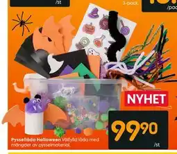 Rusta Pyssellåda Halloween erbjuda