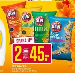 ÖoB OLW SNACKS erbjuda