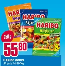 ÖoB HARIBO GODIS erbjuda