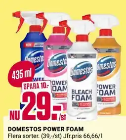 ÖoB DOMESTOS POWER FOAM erbjuda