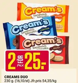 ÖoB CREAMS DUO erbjuda