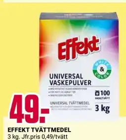 ÖoB EFFEKT TVÄTTMEDEL erbjuda