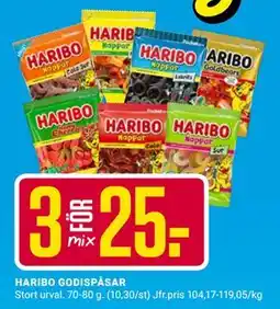 ÖoB HARIBO GODISPÅSAR erbjuda