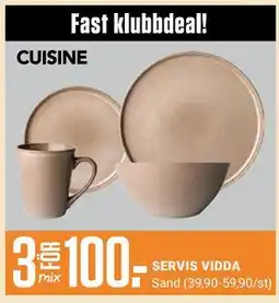 ÖoB SERVIS VIDDA, Medlemspris erbjuda