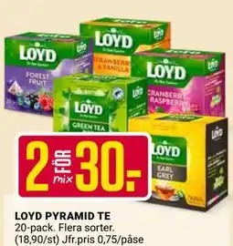 ÖoB LOYD PYRAMID TE erbjuda