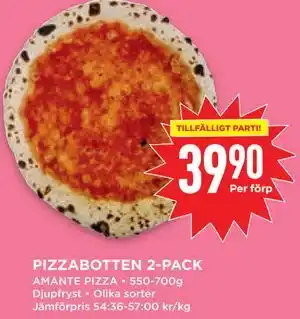 PIZZABOTTEN 2-PACK