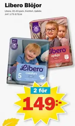 Pekås Libero Blöjor erbjuda