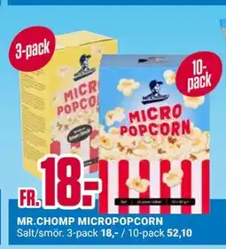 ÖoB MR.CHOMP MICROPOPCORN erbjuda