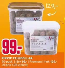 ÖoB PIPPIP TALGBOLLAR erbjuda