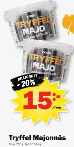 Pekås Tryffel Majonnäs erbjuda