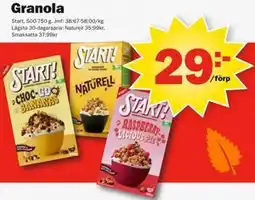 Pekås Granola erbjuda
