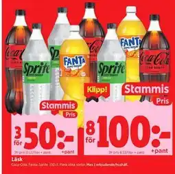 ICA Kvantum Läsk, Medlemspris erbjuda