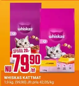 ÖoB WHISKAS KATTMAT erbjuda