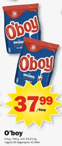 Pekås O’boy erbjuda