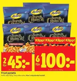 ICA Kvantum Fryst potatis erbjuda