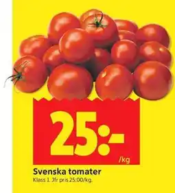 ICA Kvantum Svenska tomater erbjuda