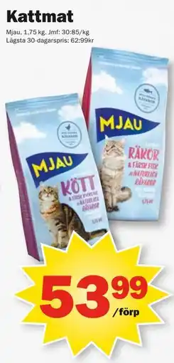 Pekås Kattmat erbjuda