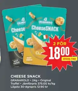 Willys CHEESE SNACK erbjuda