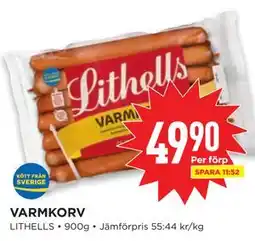 Willys VARMKORV erbjuda