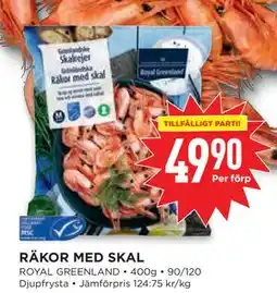 Willys RÄKOR MED SKAL erbjuda