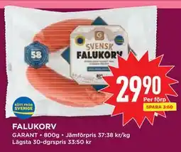 Willys FALUKORV erbjuda