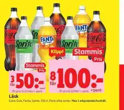 ICA Kvantum Läsk, Medlemspris erbjuda