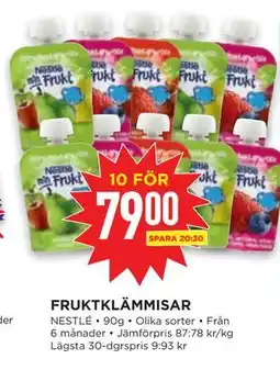 Willys FRUKTKLÄMMISAR erbjuda