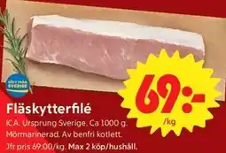 ICA Nära Fläskytterfilé erbjuda