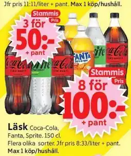 ICA Supermarket Läsk, Medlemspris erbjuda