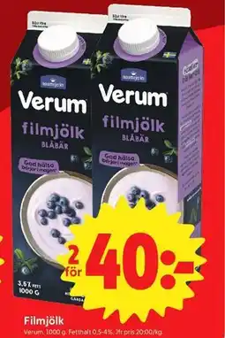 ICA Nära Filmjölk erbjuda