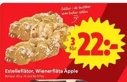ICA Nära Estelleflätor, Wienerfläta Äpple erbjuda