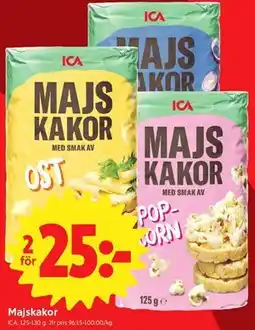 ICA Nära Majskakor erbjuda