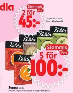 ICA Supermarket Soppa Kelda, Medlemspris erbjuda