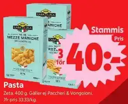 ICA Nära Pasta, Medlemspris erbjuda