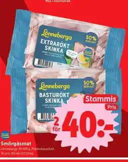 ICA Nära Smörgåsmat, Medlemspris erbjuda