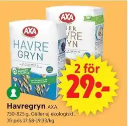 ICA Supermarket Havregryn erbjuda