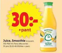 ICA Supermarket Juice, Smoothie erbjuda