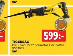 Jem&Fix TIGERSÅG erbjuda