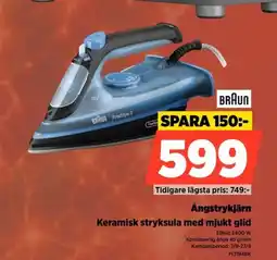 Power Braun ångstrykjärn erbjuda