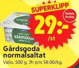 ICA Supermarket Gårdsgoda normalsaltat erbjuda