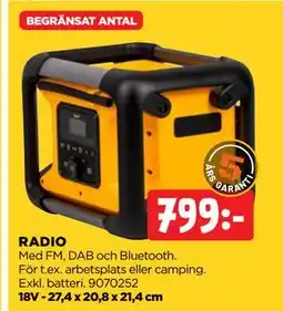 Jem&Fix RADIO erbjuda