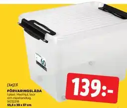 Jem&Fix FÖRVARINGSLÅDA erbjuda